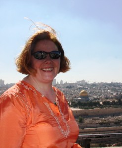 overlooking Jerusalem from Mount of Olives