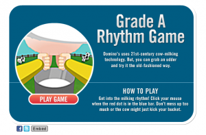Domino's Pizza - Grade A Rhythm Game