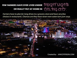 farmer bright lights big city