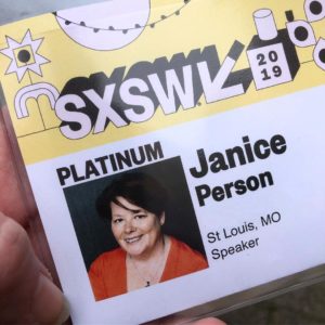 janice person sxsw speaker